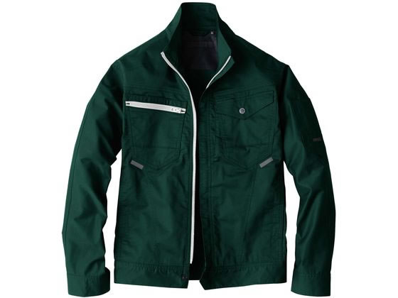 Long-Sleeved - 【お取り寄せ】ビッグボーン 長袖ジャケット ディープグリーン S EBA6257-28 EBA6257シリーズ ビッグボーン 作業服 ユニフォーム