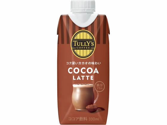 伊藤園 TULLY'S COFFEE COCOA LATTE 330ml ジ