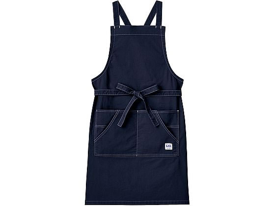 Sommelier Aprons - 【お取り寄せ】ボンマックス Lee胸当てエプロン インディゴネイビー LCK79003-8 胸当てエプロン エプロン 作業用 ユニフォーム