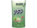 カネヨ石鹸 ソープン ライム つめかえ用 500mL 食器洗用 キッチン 厨房用洗剤 洗剤 掃除 清掃