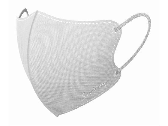日翔 彩SAI シルクフィールマスク ふつう ホワイト×ホワイト 20枚 マスク 鼻 のど対策 メディカル