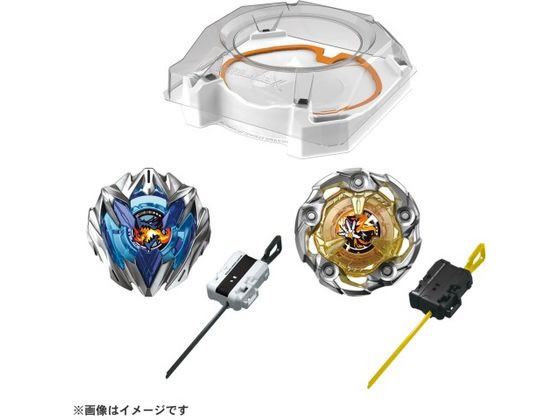 【中古】(非常に良い)イベント限定 ベイブレード バースト B-00 スターター ロストロンギヌス.N.Sp 金龍 Ver. タカラトミー