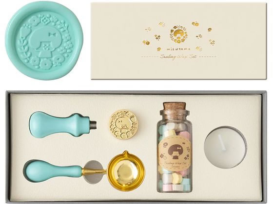 ビバリー シーリングワックスセット mizutama SLW-004 のり 接着剤 切る 貼る 留める 文具 事務