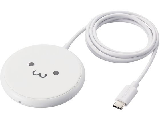 【商品説明】●スマートフォンを置くだけで5Wで充電ができる、Qi規格対応ワイヤレス充電器です。　●WPC（ワイヤレスパワーコンソーシアム）が策定したワイヤレス給電の国際標準規格「Qi（チー）」に準拠した正規認証品です。　●※エレコムはワイヤ...