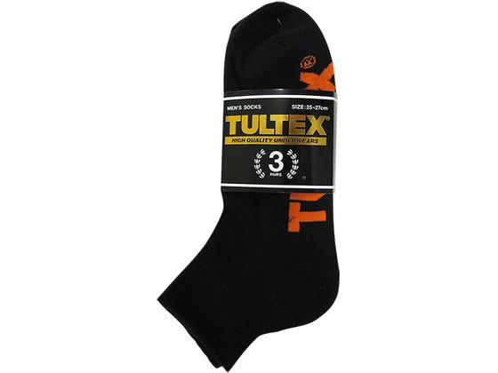 【お取り寄せ】ミタニコーポレーション TL A306靴下クォーター3P(アソート) 191319