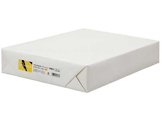 A3 Size Paper - 【お取り寄せ】スマートバリュー カラーペーパー特厚口A3 レモン 500枚 A284J-1 A3サイズ イエロー系 黄 カラーコピー用紙