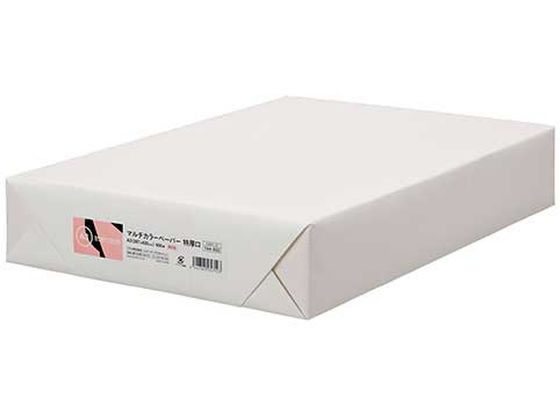 A3 Size Paper - 【お取り寄せ】スマートバリュー カラーペーパー特厚口A3 さくら 500枚 A284J-6 まとめ買い 業務用 500 500枚 コピー用紙A3 a3コピー用紙 A3コピ-用紙 a3 カラー ピンク 事務用品 プリンター用紙 業務用コピー用紙 印刷用紙 紙 用紙 A3サイズ ピンク系 桃 カラーコピー用紙