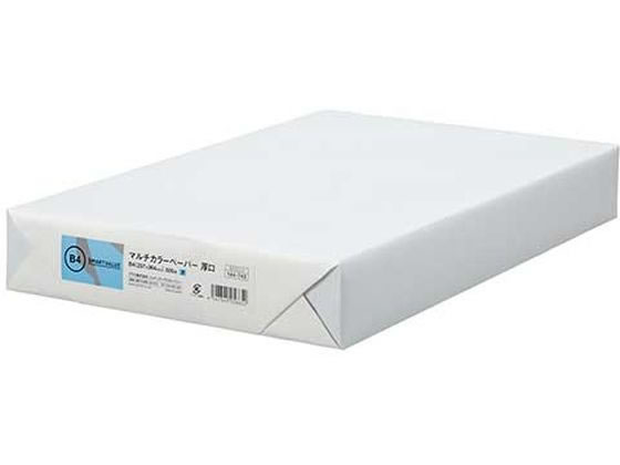 B4 Size Paper - 【お取り寄せ】スマートバリュー カラーペーパー厚口B4 空 500枚 A272J-5 B4サイズ ブルー系 青 カラーコピー用紙