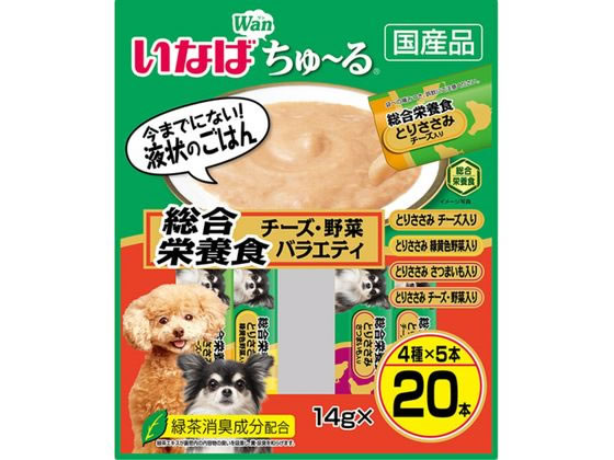 いなばペットフード ちゅーる 総合栄養食 とりささみバラエティ 14g×80P おやつ 犬 ペット ドッグフード