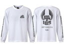 【お取り寄せ】エバーグリーン メタル魂ドライロングTシャツ Aタイプ M ホワイト シャツ アイウェア 釣り具 アウトドア
