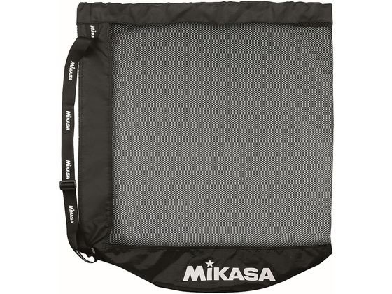 【お取り寄せ】ミカサ ボールバッグ メッシュ巾着型 特大 ブラック MBAL