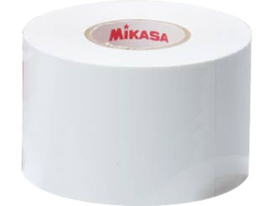 【お取り寄せ】ミカサ ラインテープ 伸びるタイプ 5cm幅 白 4巻入 LTV-5025W トレーニ