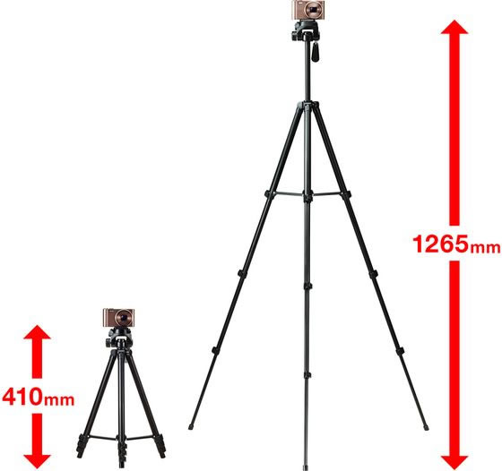 【お取り寄せ】サンワサプライ マルチスタンド 4段タイプ DG-CAM22N カメラ関連品 アクセサリ カメラ オーディオ 家電 jetprice-10672351 JET PRICE サンプル画像3