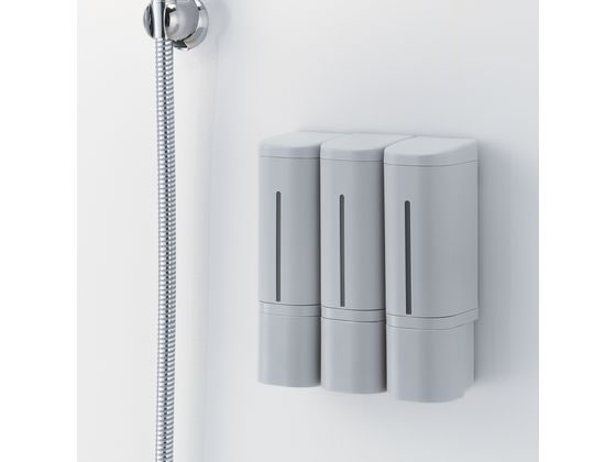 リッチェル HOVER マグネットディスペンサー 500mL ホワイト 浴室小物 浴室 洗面所 日用雑貨