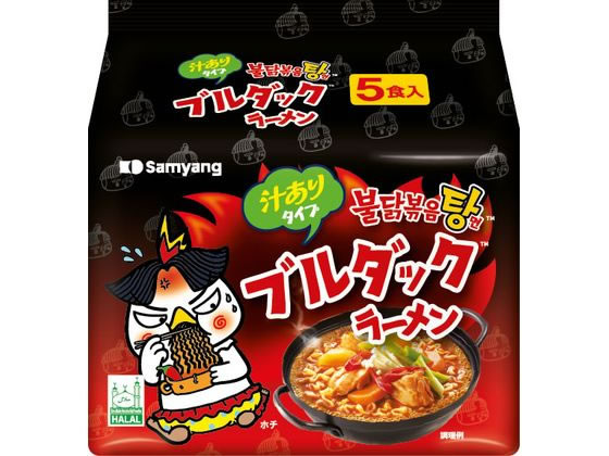 三養ジャパン ブルダック ラーメン 袋麺 5食パックのサムネイル