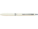 パイロット アクロ300 極細 0.5mm ホワイト BAC-30EF-W 黒インク 油性ボールペン ノック式