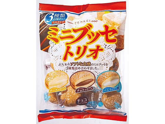 天恵製菓 ミニブッセトリオ 130g チョコレート菓子 チョコレート お菓子