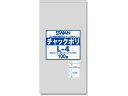 【お取り寄せ】スワン チャック付きポリ袋 チャックポリ L-4 A3用 100枚 006656031 チャック付ポリ袋 0.04mm 厚さ ラッピング 包装用品