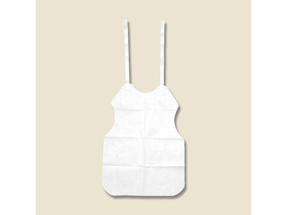 【お取り寄せ】スワン 紙エプロン S 50枚 004711573 紙エプロン 紙ナプキン おしぼり 使いきり食器 キ..