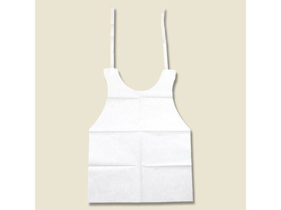 【お取り寄せ】スワン 紙エプロン M 50枚 004711574 紙エプロン 紙ナプキン おしぼり 使いきり食器 キ..