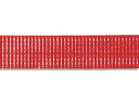 【お取り寄せ】ヘイコー ソフトテープ エンボス 9×400 No.14 赤 1巻 001120514 リボン 包装紙 包装用品 ラッピング