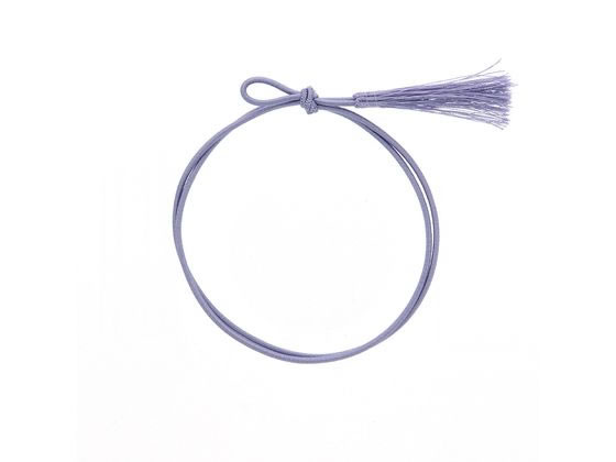 【お取り寄せ】カラーゴム 彩ゴム房 2重 片花結び 58cm 藤 50本 001510112 包装 包装紙 ラッピング