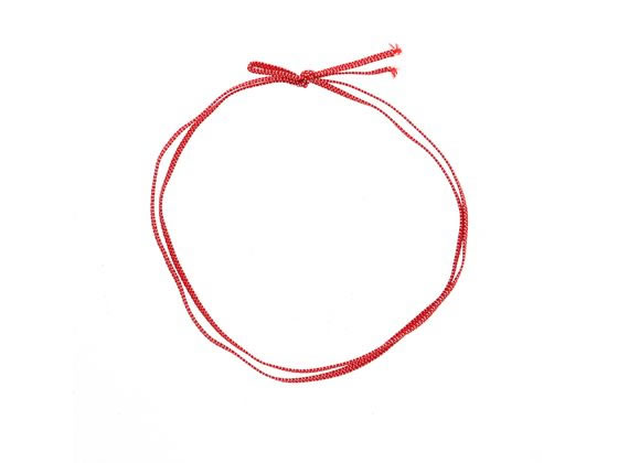 【お取り寄せ】カラーゴム 平彩ゴム 2重 片花結び 74cm 赤 50本 001510125 包装 包装紙 ラッピング