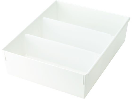 【お取り寄せ】ライクイット サッと取り出し インナーケースL ホワイト 衣装 収納 日用雑貨