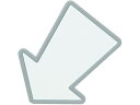 【お取り寄せ】ライクイット 文字が書けるマグネットクリップ(アロー) グレー