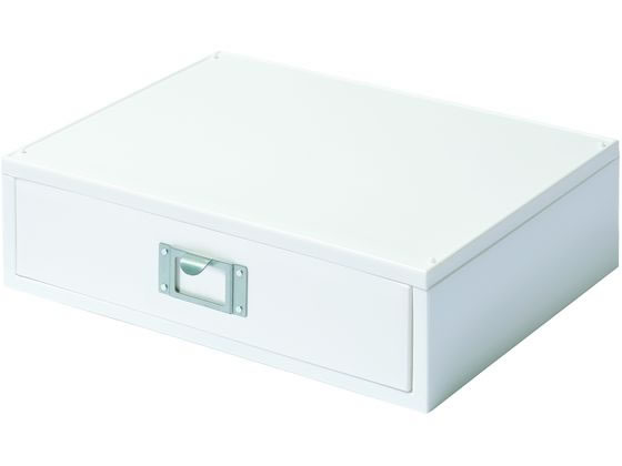 【お取り寄せ】ライクイット A4ファイルユニットR オールホワイト レターケース デスクトップ収納 デスク周り 文具