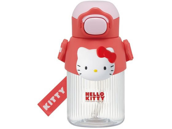 【お取り寄せ】スケーター 立体マスコット付ストローボトル 590mL キティちゃん キ...