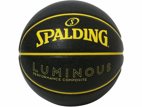【お取り寄せ】スポルディング ルミナス コンポジット SZ7 ブラック×イエロー 77-849J