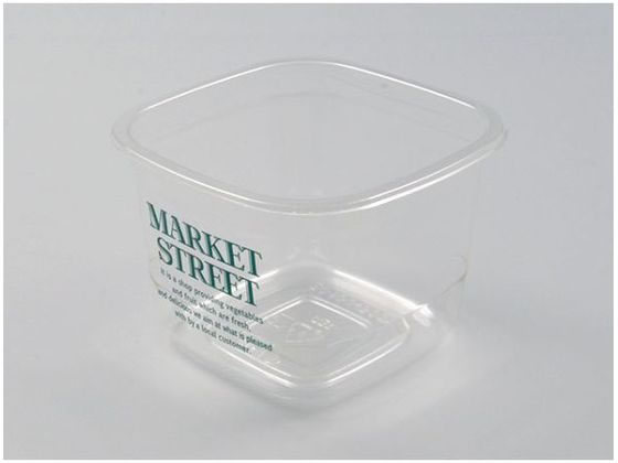 【お取り寄せ】パックスタイル マルチカップ 角 500MS 本体 緑 1000個