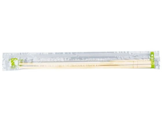 【お取り寄せ】パックスタイル OPP完封丸竹箸 φ5×20CM 楊枝付 100膳 割箸 割箸袋 箸 楊枝 使いきり食器 キッチン テーブル