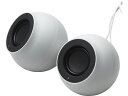 【お取り寄せ】エレコム PCスピーカー 有線3.5mm Type-C ホワイト SP-P10CUWH スピーカー ヘッドホン カメラ AV機器