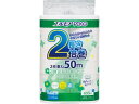 カミ商事 エルモア ピコトイレットペーパー2倍巻 ダブル 50m 12ロール パック トイレットペーパー 紙製品(3)