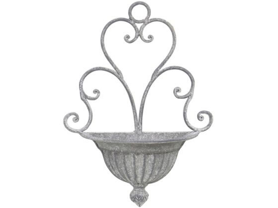 【お取り寄せ】SG Wonder zone アンティークブリキポットGY 132-540028-7 フラワーアレンジメント道具 ..