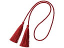 【お取り寄せ】松村工芸 ダブルタッセルS レッドHF23510 RD 25-1329-8 3本入