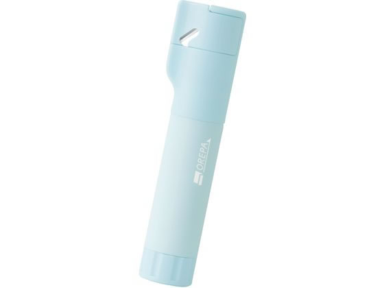 ソニック オレパ withのり プリントカッターと色消えるのり ライトブルー 本体 カッターナイフ 切る 文..