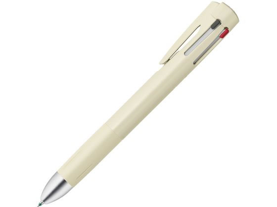 ブレン4+S 0.5mm 限定 ねこの毛色 クリーム B4SAS88-NK-CR シャープペン付き 多色 多機能ボールペン