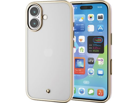 【お取り寄せ】エレコム iPhone16ケース ソフト メタ