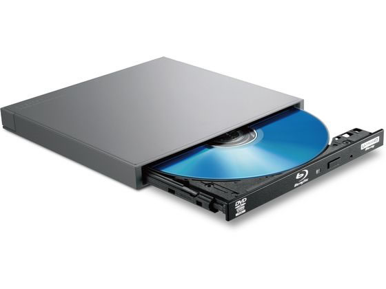 【お取り寄せ】ロジテック 外付けブルーレイドライブ超薄型 灰 LBD-PWB6U3CMGY