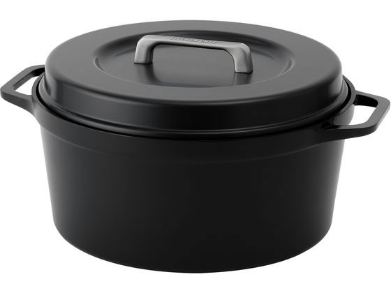 Ih Compatible - 【お取り寄せ】アイリスオーヤマ 無加水鍋 COTOCO 26cm チャコールグレー SMKSN-S26 両手鍋 外輪鍋 円付鍋 片手鍋 鍋 フライパン 厨房 キッチン