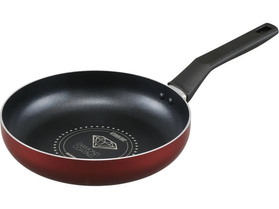 アイリスオーヤマ ダイヤモンドコートフライパン IH・ガス火用 24cm VDI-F24 フライパン 炒め鍋 鍋 厨房 キッチン