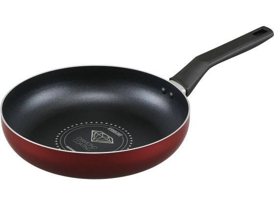 アイリスオーヤマ ダイヤモンドコートフライパン IH・ガス火用 26cm VDI-F26 フライパン 炒め鍋 鍋 厨房 キッチン