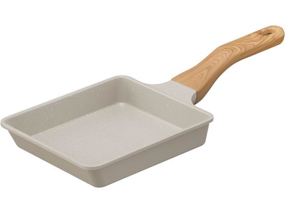 アイリスオーヤマ ナチュかるフライパン IHガス火対応 エッグパン Gモカ フライパン 炒め鍋 鍋 厨房 キッチン