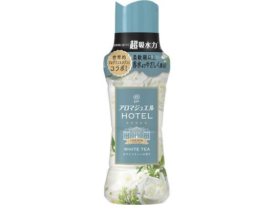 P&G レノアアロマジュエル ホワイトティー 本体 420mL 柔軟剤 衣料用洗剤 洗剤 清掃
