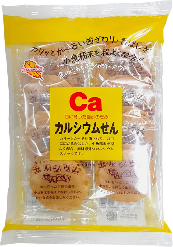 かしわ堂 カルシウムせん 3枚×8小袋 煎餅 ...の紹介画像2