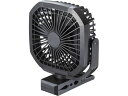 【お取り寄せ】サンワサプライ USB扇風機 バッテリー充電式 FAN-USB1BK 卓上扇 ポータブルファン 冷房器具 冷暖房器具 家電