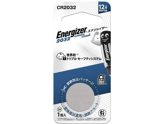 エナジャイザー リチウムコイン電池CR2032 1個パック CR2032J1P